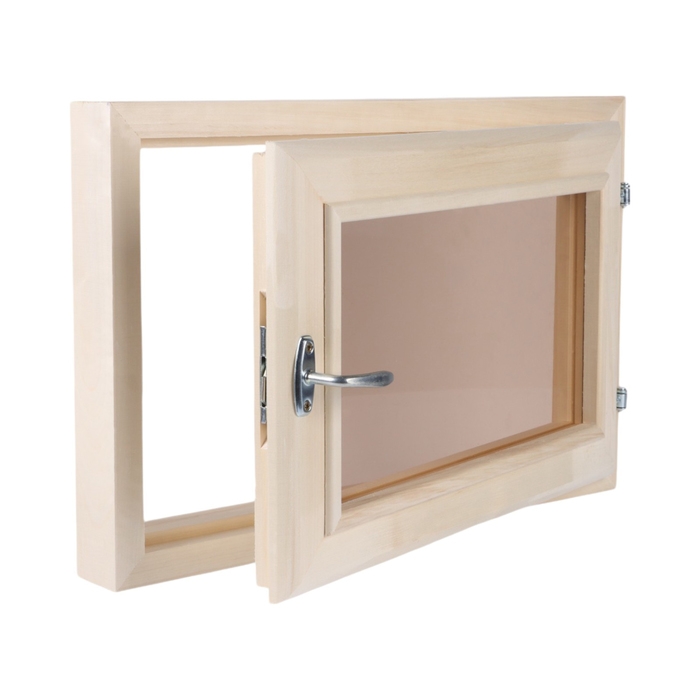 Окно, 40×60см, двойное стекло ЛИПА, бронза Окно, 40×60см, двойное стекло ЛИПА, бронза