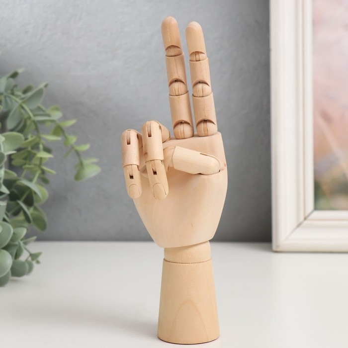 Сувенир дерево  Сувенир дерево "Шарнирная рука" 18 см