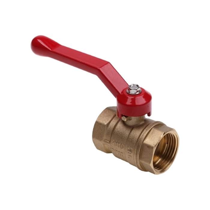 Кран шаровой AQUALINK 11Б27п1, PN 16, внутренняя/внутренняя резьба 1 1/2 Кран шаровой AQUALINK 11Б27п1, PN 16, внутренняя/внутренняя резьба 1 1/2", ручка, латунь