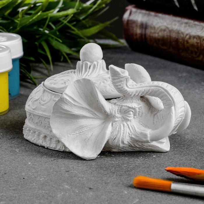 Шкатулка Шкатулка "Слон" 9,5 х 7,5 х 5,5 см