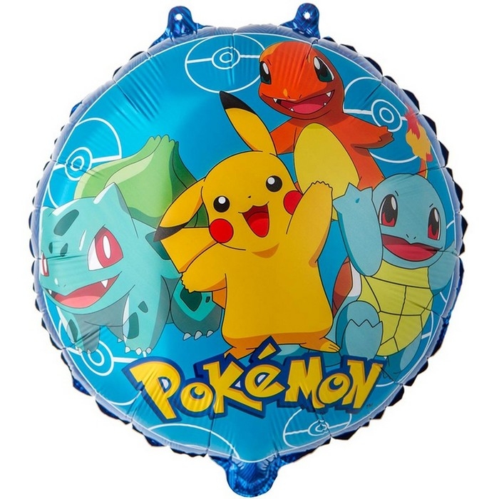 Шар фольгированный 18" &laquo;Жёлтый аниме персонаж и друзья&raquo;, круг