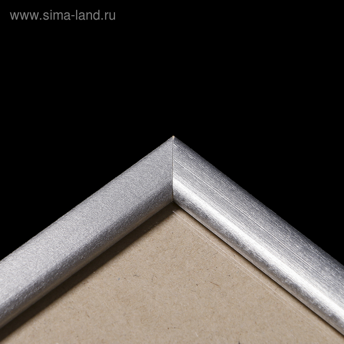 Фоторамка сосна с19 серебро 70х90 см (пластиковый экран) Фоторамка сосна с19 серебро 70х90 см (пластиковый экран)