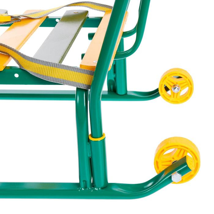 Санки «Тимка 5 комфорт», цвет зелёный Санки «Тимка 5 комфорт», цвет зелёный