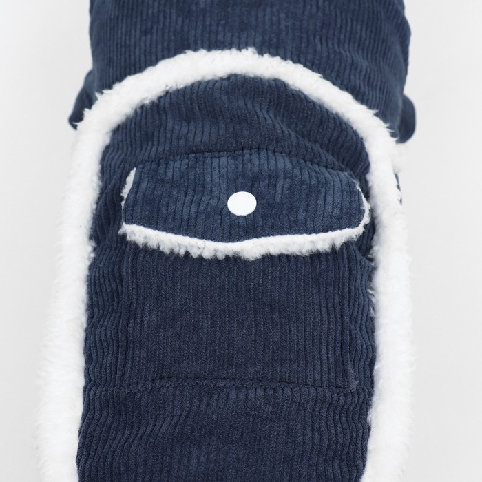 Комбинезон Комбинезон "Малыш", размер XS (ДС 20 см, ОГ 30 см, ОШ 20 см), синий