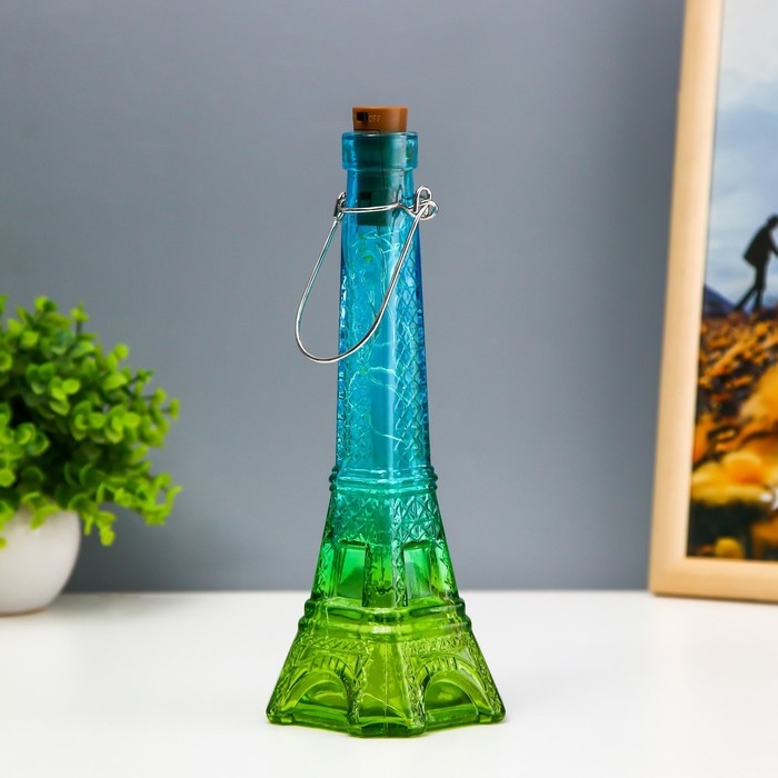 Ночник Ночник "Эйфелева башня" LED от батареек 3хLR44 8х8х25 см RISALUX