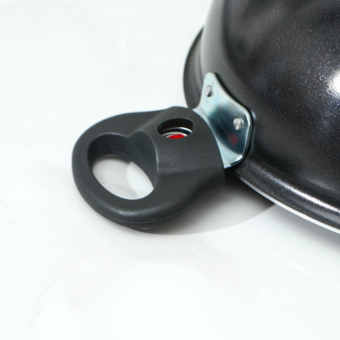 Казан Forever, 3,5 л, d=28 см, две съёмные ручки, стеклянная крышка, антипригарное покрытие, цвет чёрный