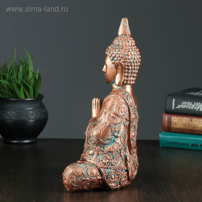 Копилка "Будда средний" медь, 20х11х29см