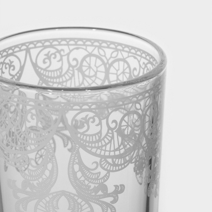 Набор высоких стаканов для коктейля «Кружево», 6 шт Набор высоких стаканов для коктейля «Кружево», 6 шт