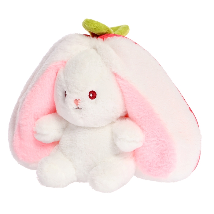 Мягкая игрушка «Зайка в клубнике», 20 см Мягкая игрушка «Зайка в клубнике», 20 см