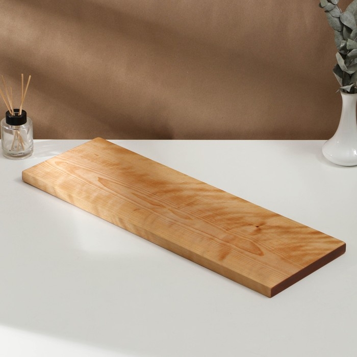 Доска разделочная деревянная Adelica, 60×20×2 см, покрыта маслом, цельная берёза