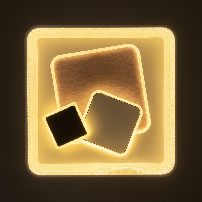 Светильник Светильник "Джус" LED 140Вт белый 52х52х8 см BayerLux