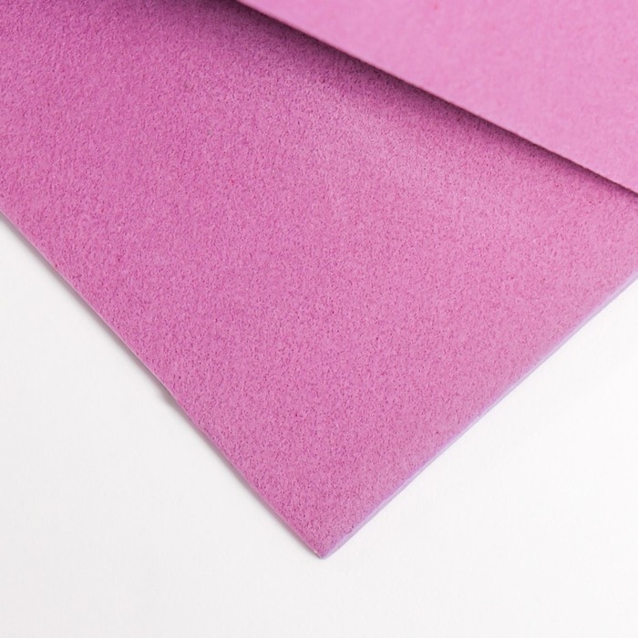 Фоамиран иранский 2 мм  (лавандовый/140) 60х70 см Фоамиран иранский 2 мм  (лавандовый/140) 60х70 см