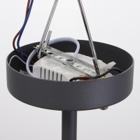 Люстра с ПДУ 1692/6 LED 168Вт 3000-6000К диммер серый 118х118х45 см BayerLux