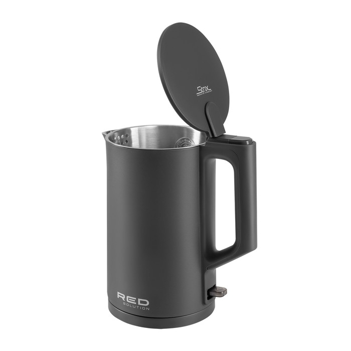 Чайник электрический RED Solution RK-M157, пластик, колба металл, 1,5 л, 1500 Вт Чайник электрический RED Solution RK-M157, пластик, колба металл, 1,5 л, 1500 Вт