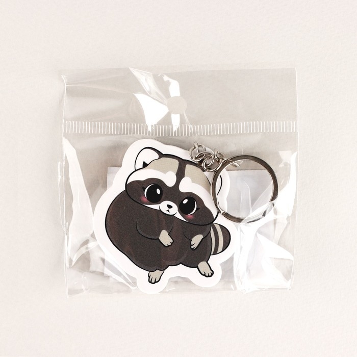 Брелок для ключей «Енот», 10.2 х 4.8 см Брелок для ключей «Енот», 10.2 х 4.8 см
