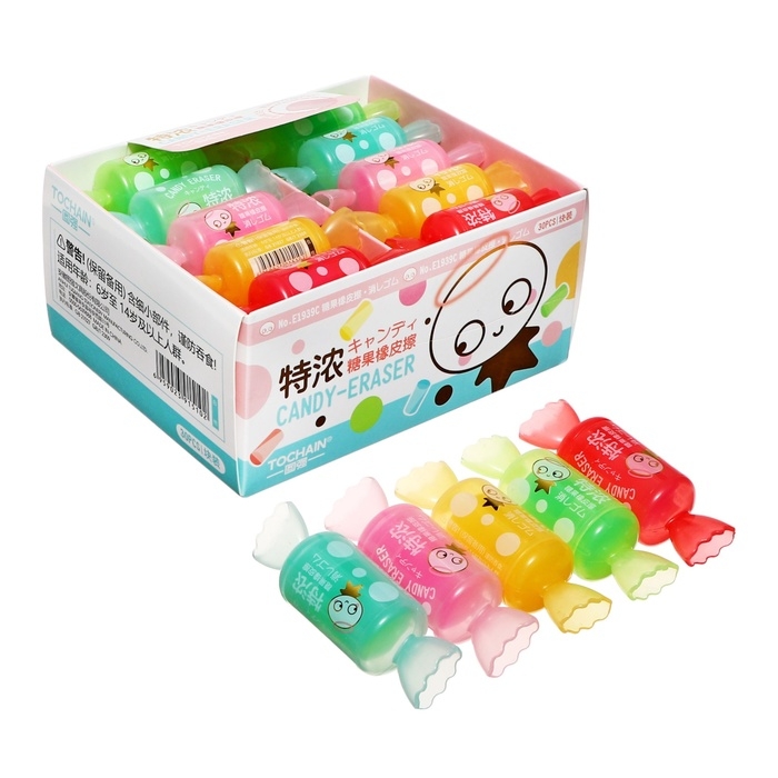 Ластик фигурный Calligrata Ластик фигурный Calligrata "Конфета", МИКС