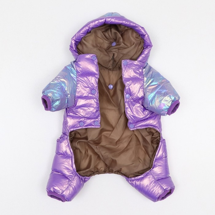 Комбинезон Комбинезон "Эфир", размер 14 (ДС 32, ОГ 42, ОШ 31 см), фиолетовый