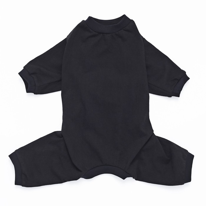 Комбинезон однотонный чёрный, L (ДС 39, ОШ 36-38, ОГ 60-62) Комбинезон однотонный чёрный, L (ДС 39, ОШ 36-38, ОГ 60-62)