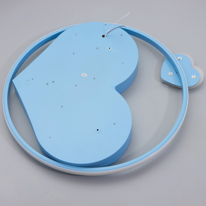 Люстра 1716/3BL LED 80Вт 3000-6000К диммер синий 54х50х6 см BayerLux