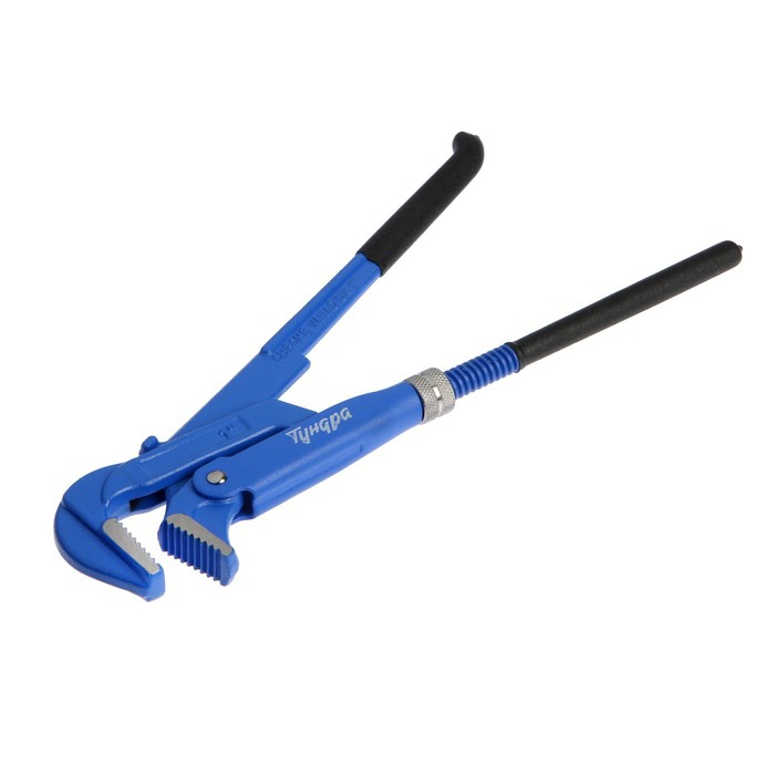 Ключ трубный рычажный ТУНДРА, плоский зажим 90°, раскрытие до 35 мм, №1, 1 Ключ трубный рычажный ТУНДРА, плоский зажим 90°, раскрытие до 35 мм, №1, 1"