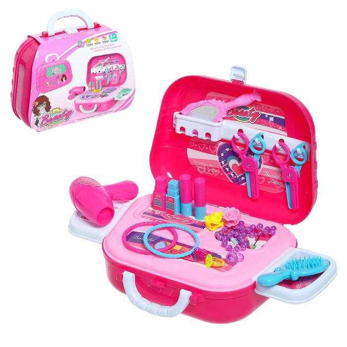 Набор парикмахера «Маленький парикмахер», с аксессуарами Набор парикмахера «Маленький парикмахер», с аксессуарами