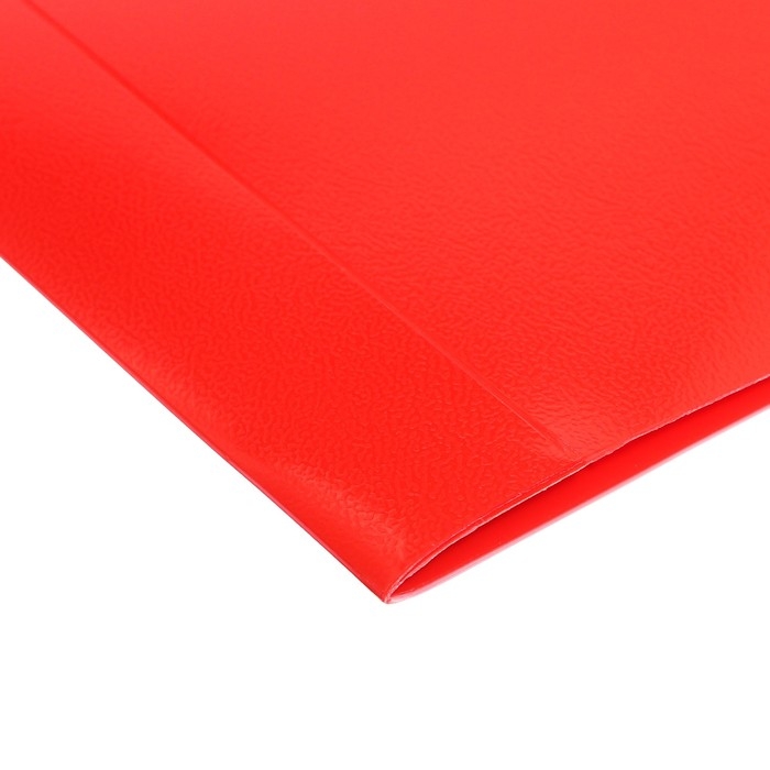 Папка-короб на резинке А4, 500мкм, Calligrata, корешок 25 мм, до 230 листов, тиснение  Папка-короб на резинке А4, 500мкм, Calligrata, корешок 25 мм, до 230 листов, тиснение "песок", красная