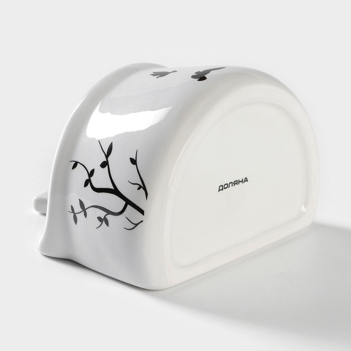 Солонка Доляна «Весенний вечер», 600 мл, 14×10×14 см Солонка Доляна «Весенний вечер», 600 мл, 14×10×14 см