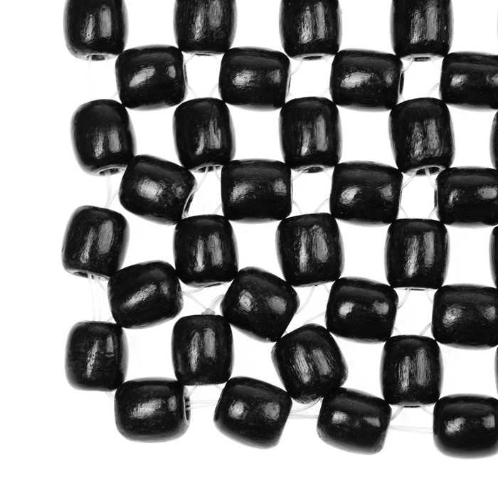 Накидка массажер TORSO на сиденье 42х42 см, дерево, черный Накидка массажер TORSO на сиденье 42х42 см, дерево, черный