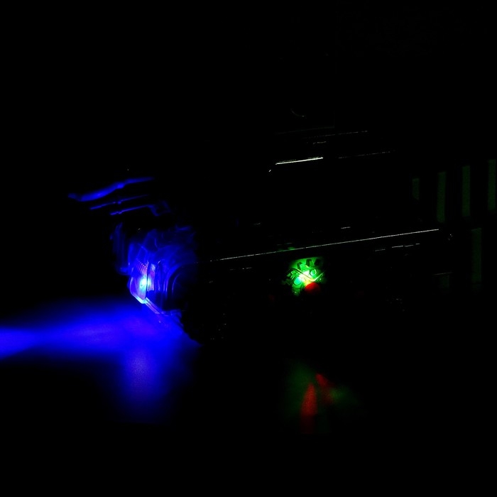 Танк «Домино», работает от батареек, свет и звук, домино в комплекте