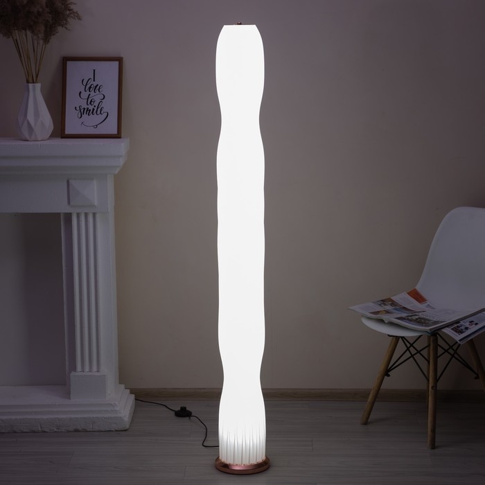 Торшер "Лесоль" 30Вт 6000К белый 25х25х154см