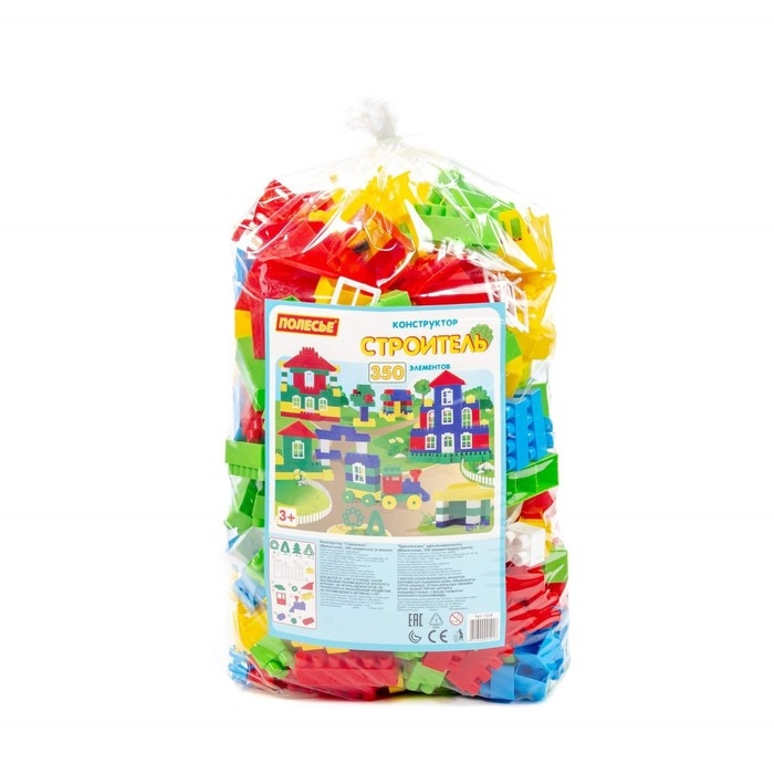 Конструктор «Строитель», 350 деталей Конструктор «Строитель», 350 деталей