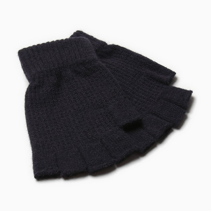 Митенки подростковые MINAKU 16 см синий