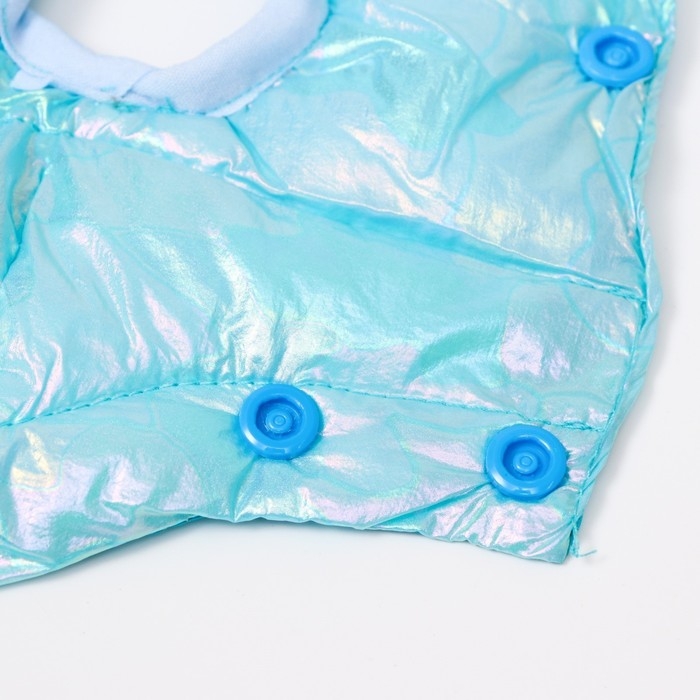 Куртка для собак двухсторонняя с утяжкой,размер 16(ДС 36 см,ОГ 46 см,ОШ 35 см),голубая Куртка для собак двухсторонняя с утяжкой,размер 16(ДС 36 см,ОГ 46 см,ОШ 35 см),голубая