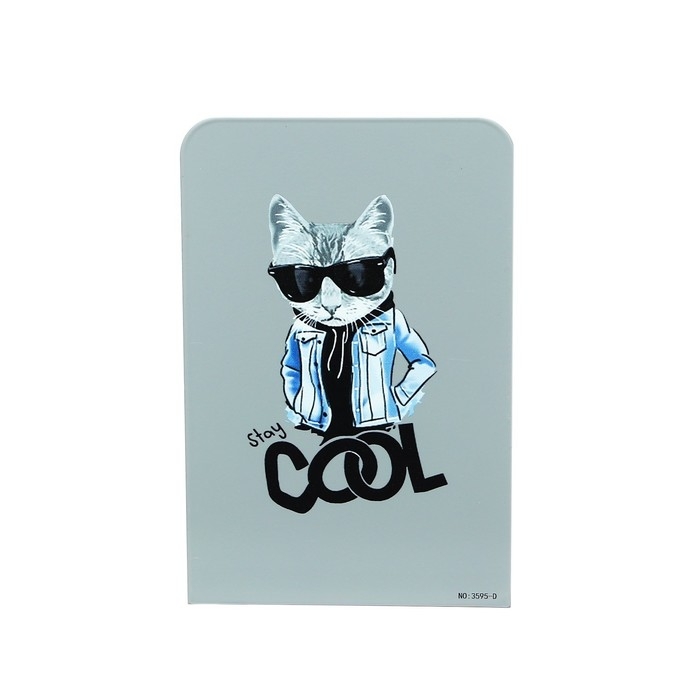 Подставки для книг Подставки для книг "Кот в очках", 2 штуки