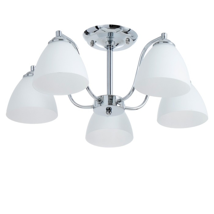 Люстра Люстра "Мирна" 5хЕ27 40т хром 55х55х36 см BayerLux