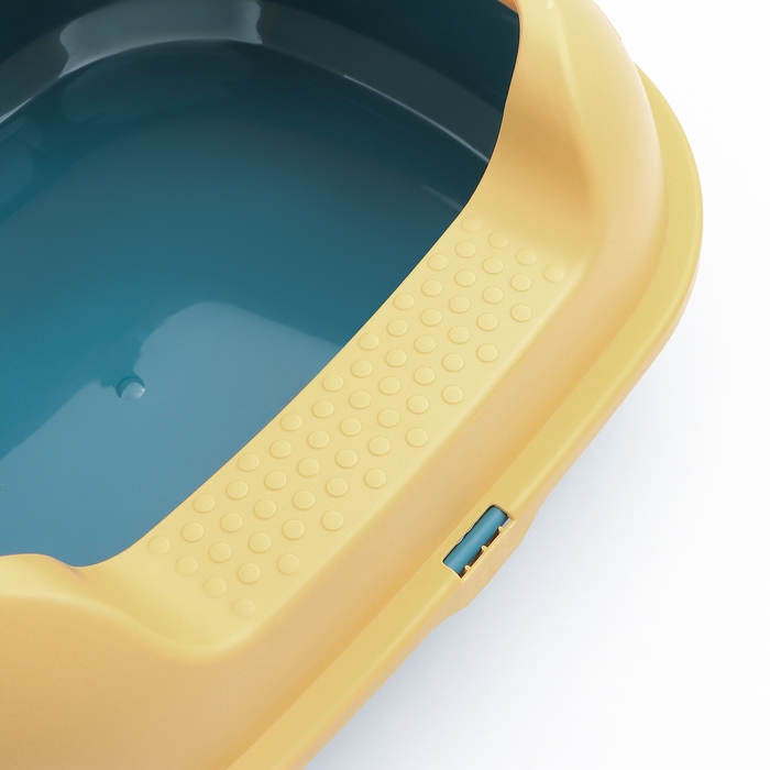 Туалет с бортом 46 х 38 х 18 см, голубой Туалет с бортом 46 х 38 х 18 см, голубой