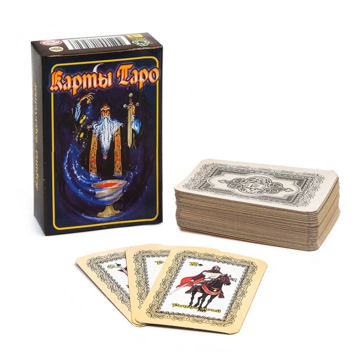 Карты таро Карты таро "Классические", большие, карты гадальные, с инструкцией, 78 л