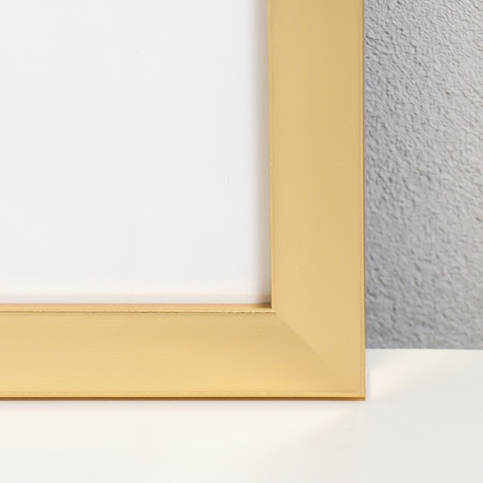 Фоторамка пластик Фоторамка пластик "МИРАМ" 40х40 см, 641811 золото (пластиковый экран)