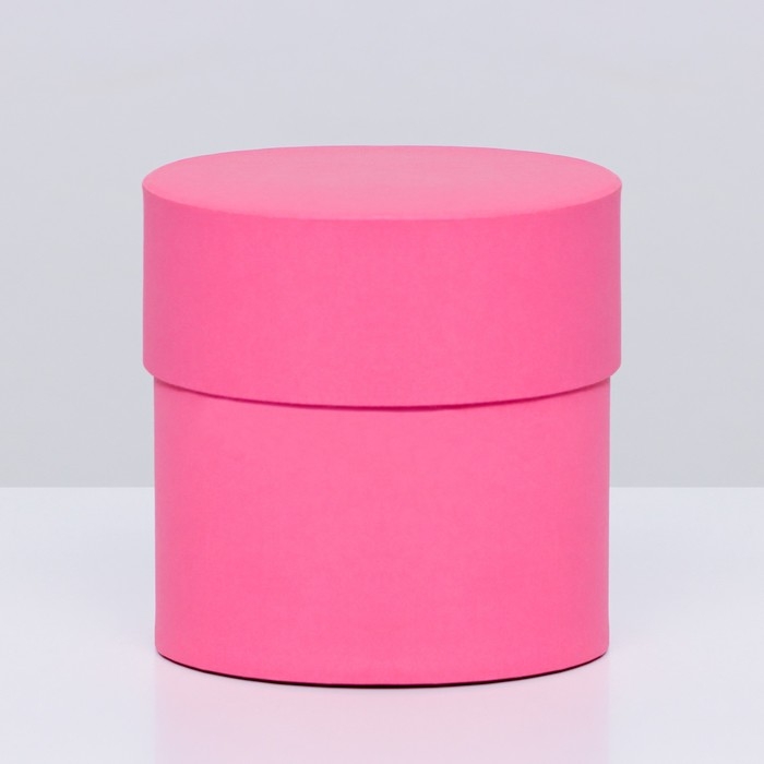 Шляпная коробка розовая, 10 х 10 см Шляпная коробка розовая, 10 х 10 см