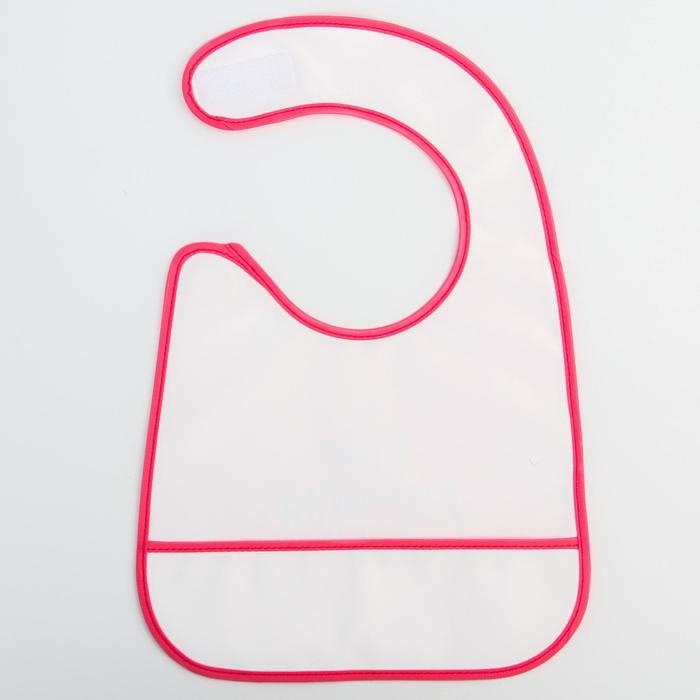 Нагрудник для кормления «Little princess» непромокаемый на липучке, с карманом Нагрудник для кормления «Little princess» непромокаемый на липучке, с карманом