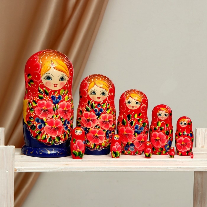 Матрёшка, 10 в 1, МИКС Матрёшка, 10 в 1, МИКС