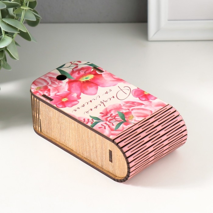 Шкатулка  Шкатулка "Расцветай" 13х7х4 см