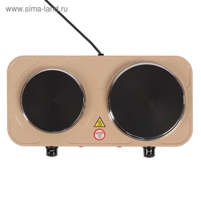 Плитка электрическая ENERGY EN-903E, 2500 Вт, 2 конфорки, бежевая Плитка электрическая ENERGY EN-903E, 2500 Вт, 2 конфорки, бежевая