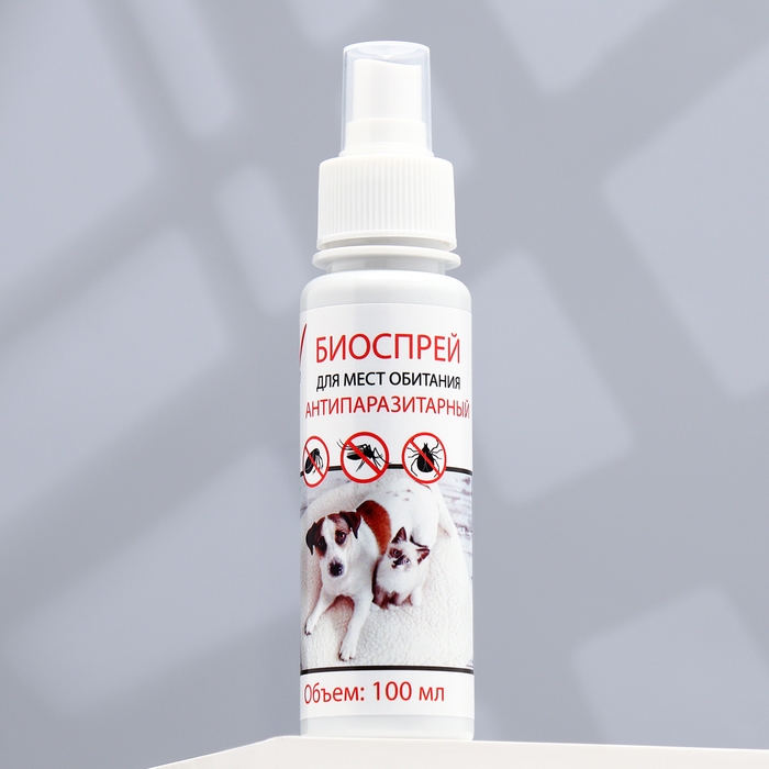 Биоспрей антипаразитарный Биоспрей антипаразитарный "МОЙ ВЫБОР" для обработки помещений и мест обитания, 100 мл