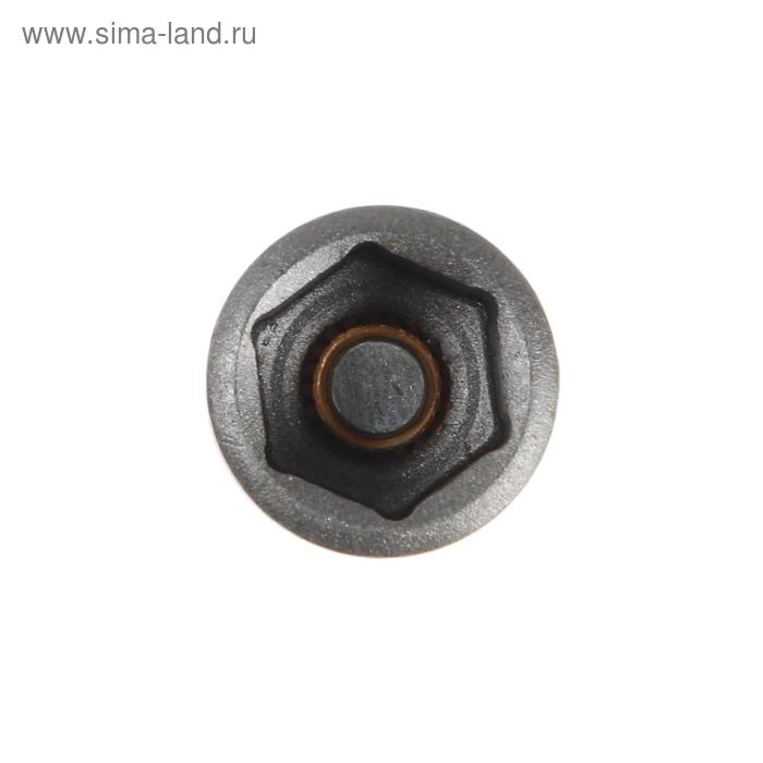 Бита с торцевой головкой ТУНДРА, сталь CrV, магнит, 12 х 65 мм Бита с торцевой головкой ТУНДРА, сталь CrV, магнит, 12 х 65 мм