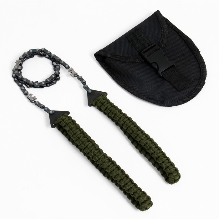 Пила цепная с ручками из паракорда, 104см Пила цепная с ручками из паракорда, 104см