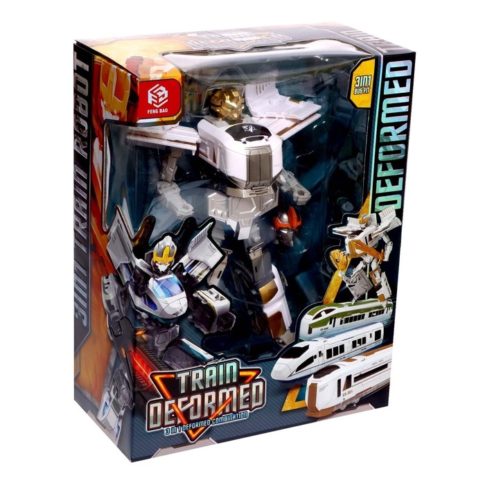 Робот «Поезд», трансформируется, МИКС