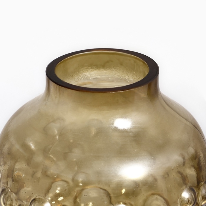 Ваза для цветов «Мальва» из темного прозрачного стекла 30 х 15 х 15 см Ваза для цветов «Мальва» из темного прозрачного стекла 30 х 15 х 15 см