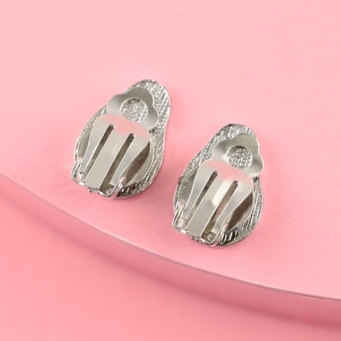 Серьги клипсы детские «Авакадного настроения» Серьги клипсы детские «Авакадного настроения»