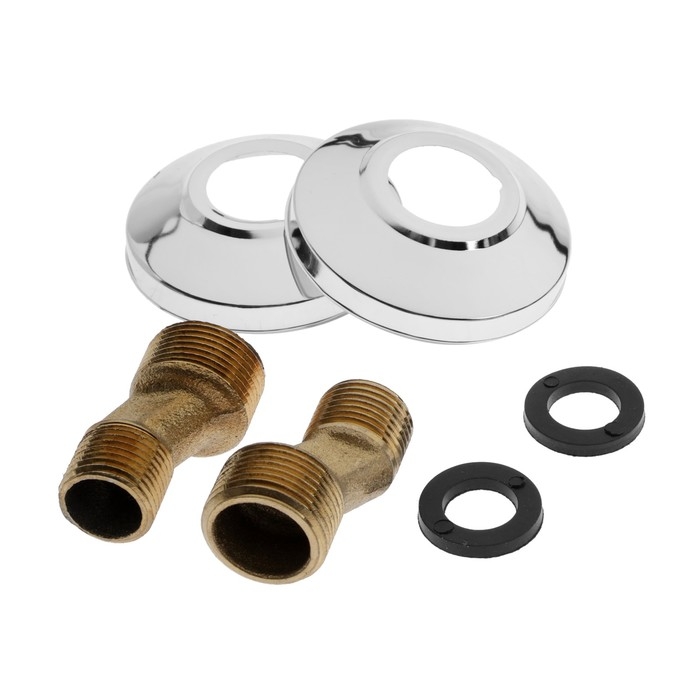 Смеситель для ванны ZEIN Z3846, однорычажный, душевой набор, лейка 5 режимов, хром Смеситель для ванны ZEIN Z3846, однорычажный, душевой набор, лейка 5 режимов, хром